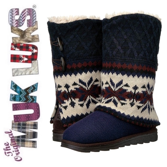 Muk Luks Shawna Sweater Boots, 7 - NWT - Picture 1 of 7